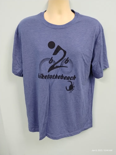Short Sleeve B2B Heather Blue T-Shirt