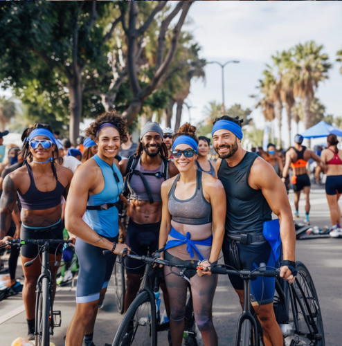 Back to the Beach Moisture wicking headband