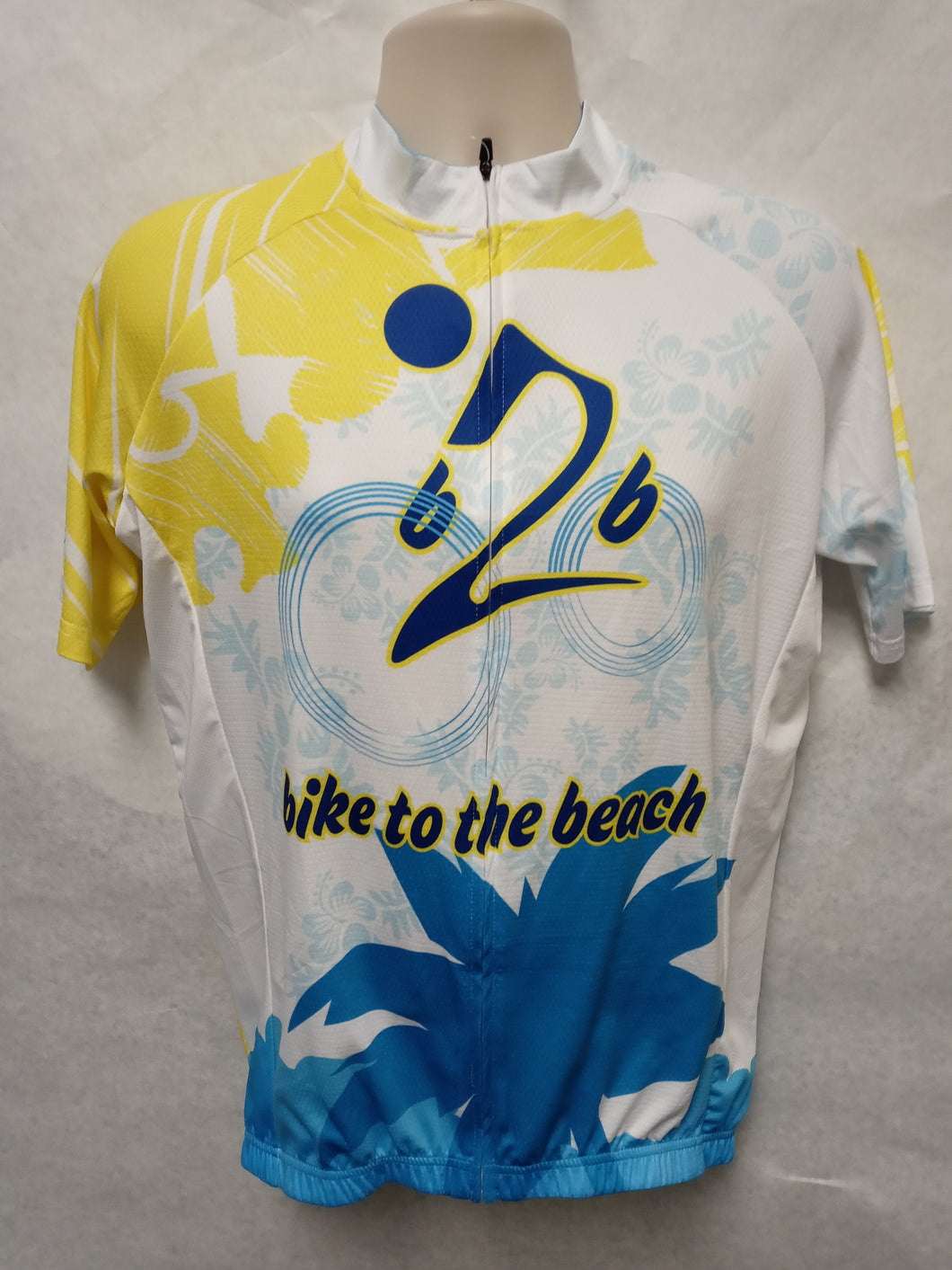 Bike to the Beach Classic Puzzle / Floral Bike Jersey MEN