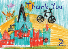 Thank You Cards Designed By Auburn School Students